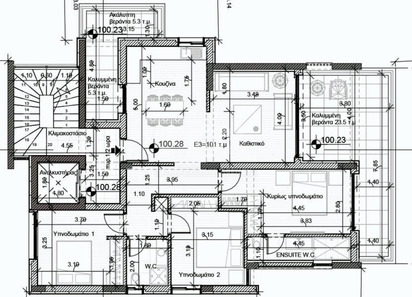 Brand New-Modern Design Three Bedroom Apartment