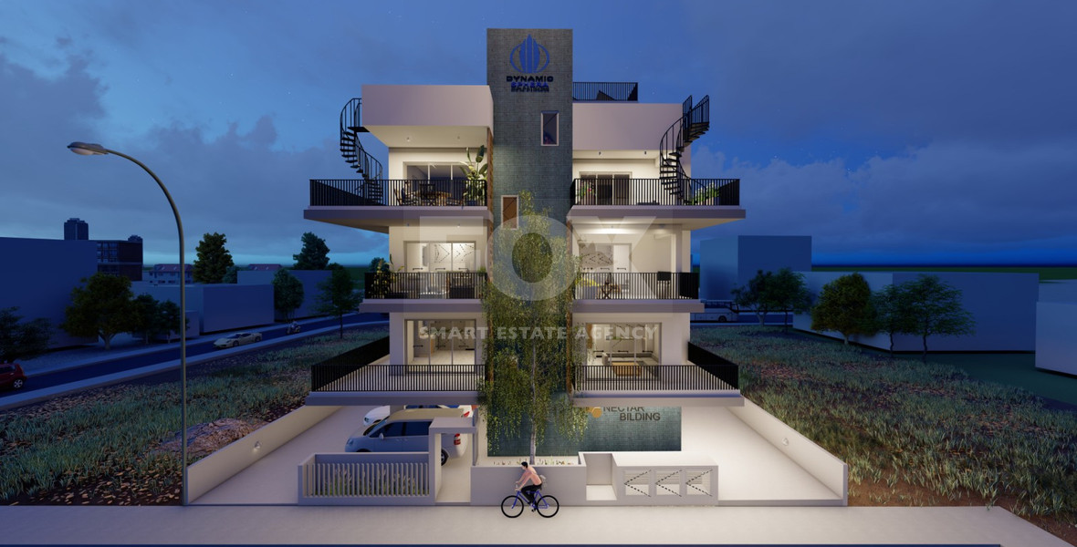 Modern Two-Bedroom Penthouse for Sale in Zakaki, Limassol – Close to My Mall, Casino Resort & Marina