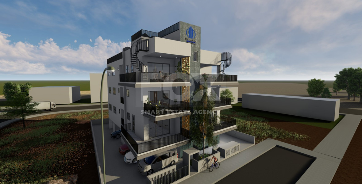 Modern Two-Bedroom Penthouse for Sale in Zakaki, Limassol – Close to My Mall, Casino Resort & Marina