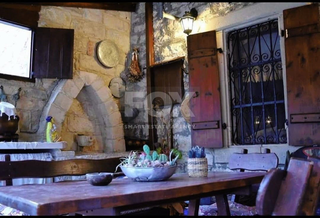 Beautiful traditional stone house in Lofou village, Limassol