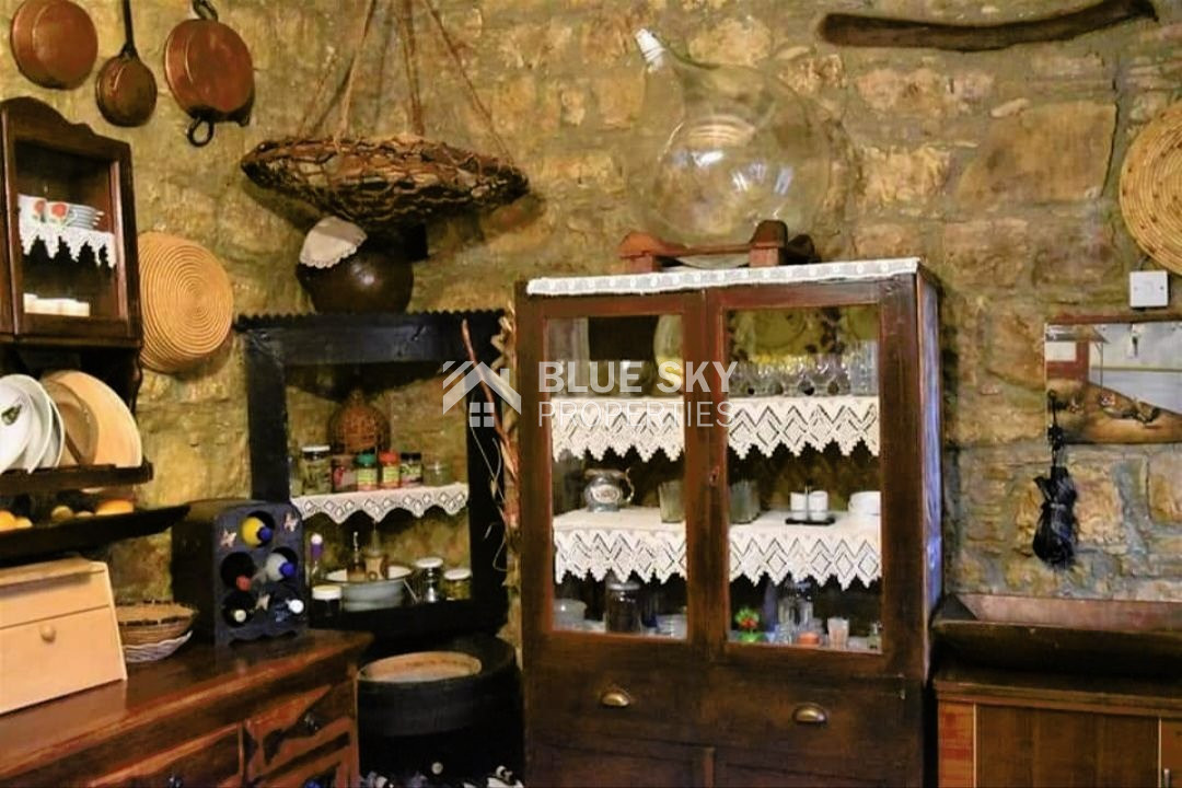 Beautiful traditional stone house in Lofou village, Limassol