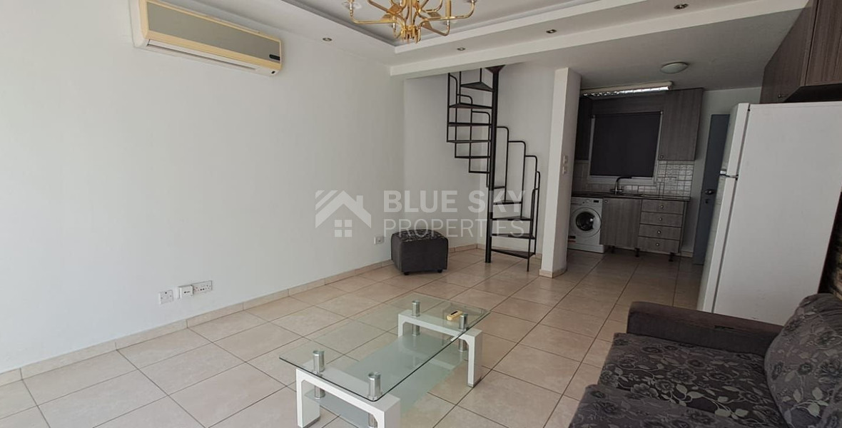 Two bedroom duplex apartment for rent in Agios Tychonas Tourist area