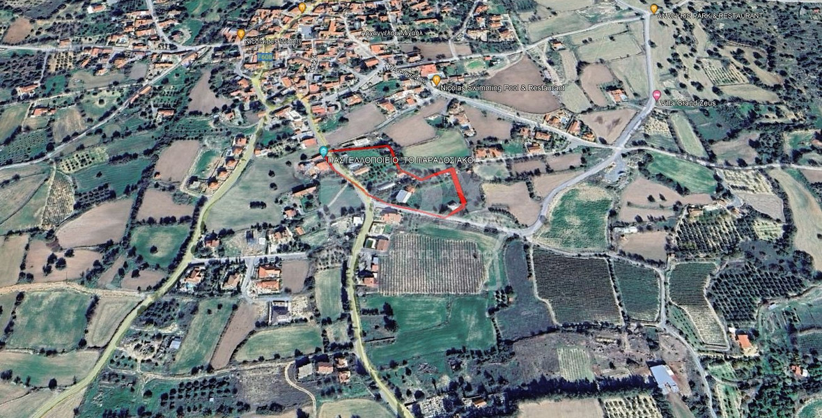 Residential land for sale in Anogyra village