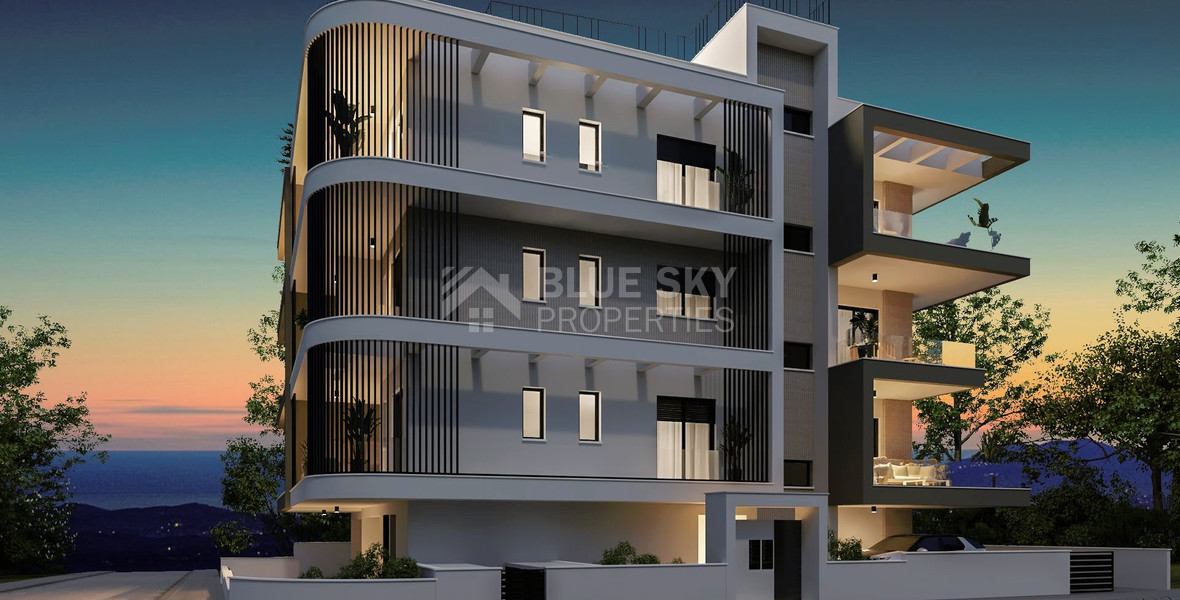 Top floor two bedroom apartment for sale in Agios Nikolaos, Limassol