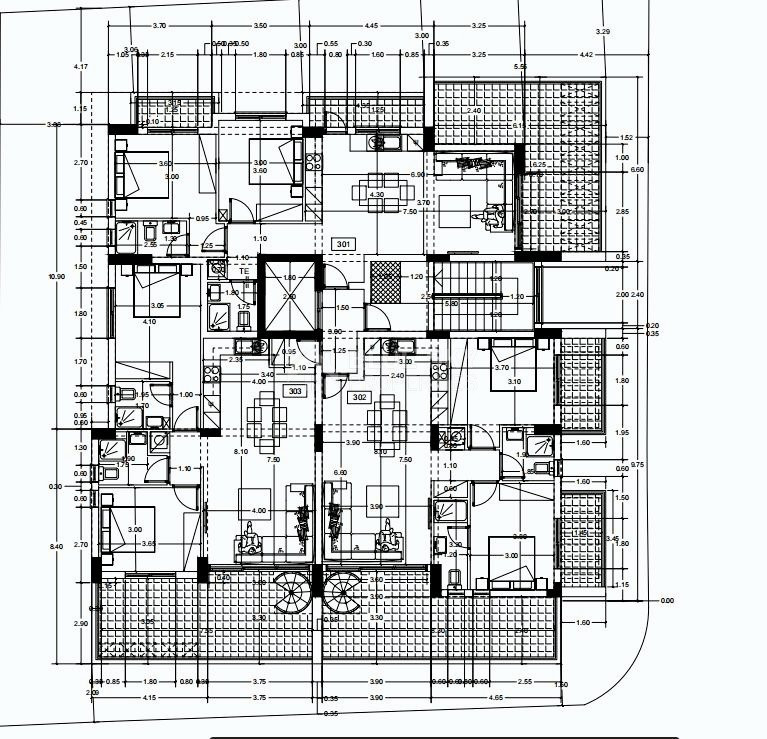 Top floor two bedroom apartment for sale in Agios Nikolaos, Limassol