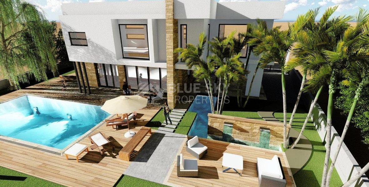 Four bedroom exceptional villa in St George area , Akamas