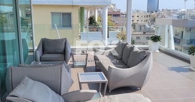 FURNISHED THREE BEDROOM PENTHOUSE WITH ROOF TERRACE AND JACUZZI FOR RENT IN NEAPOLI