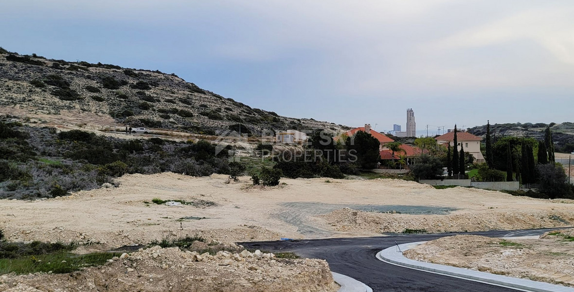 Two Adjacent Residential Plots for sale Next To Green Area With Sea View in Agios Tychonas