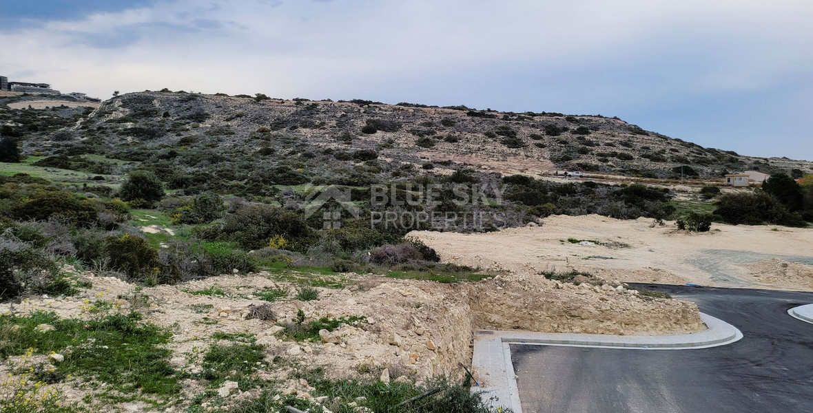 Two Adjacent Residential Plots for sale Next To Green Area With Sea View in Agios Tychonas