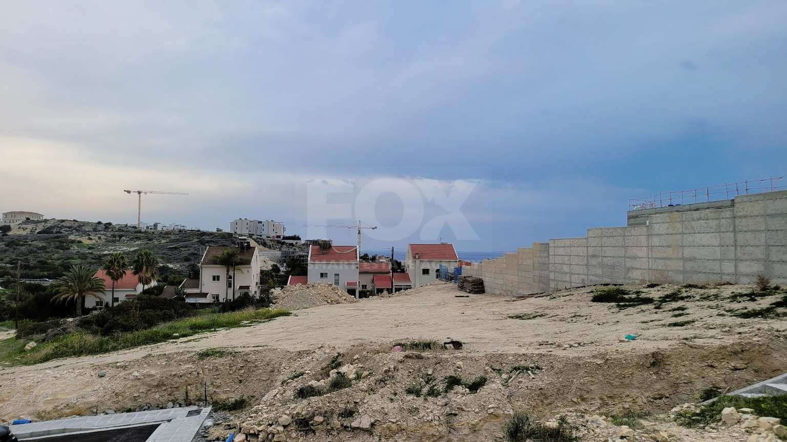 Residential Plot On a Cul De Sac for sale in Agios Tychonas Next To Green Area With Sea View