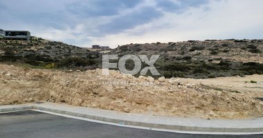 Corner Residential Plot for sale On A Cul De Sac With Sea View in Agios Tychonas