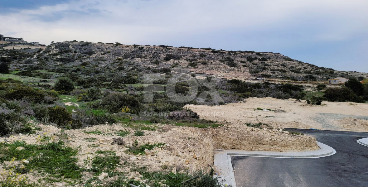 Corner Residential Plot for sale On A Cul De Sac With Sea View in Agios Tychonas