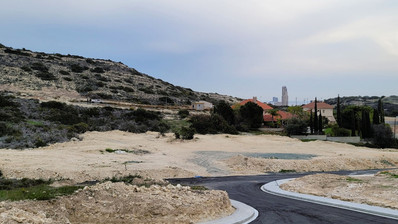 Corner Residential Plot for sale On A Cul De Sac With Sea View in Agios Tychonas