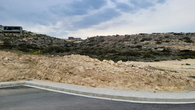 Corner Residential Plot for sale On A Cul De Sac With Sea View in Agios Tychonas
