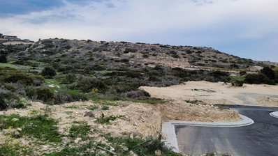 Corner Residential Plot for sale On A Cul De Sac With Sea View in Agios Tychonas