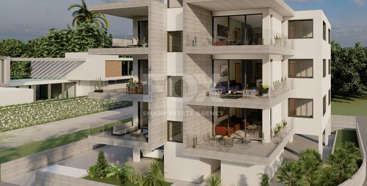 Two bedroom under construction apartment for sale in Germasogeia