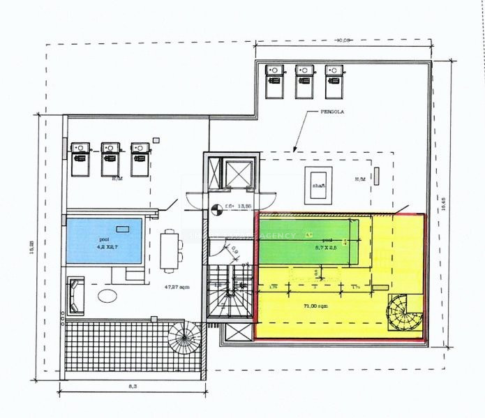 Amazing 3 bedroom penthouse for sale in Agios Athanasios, Limassol