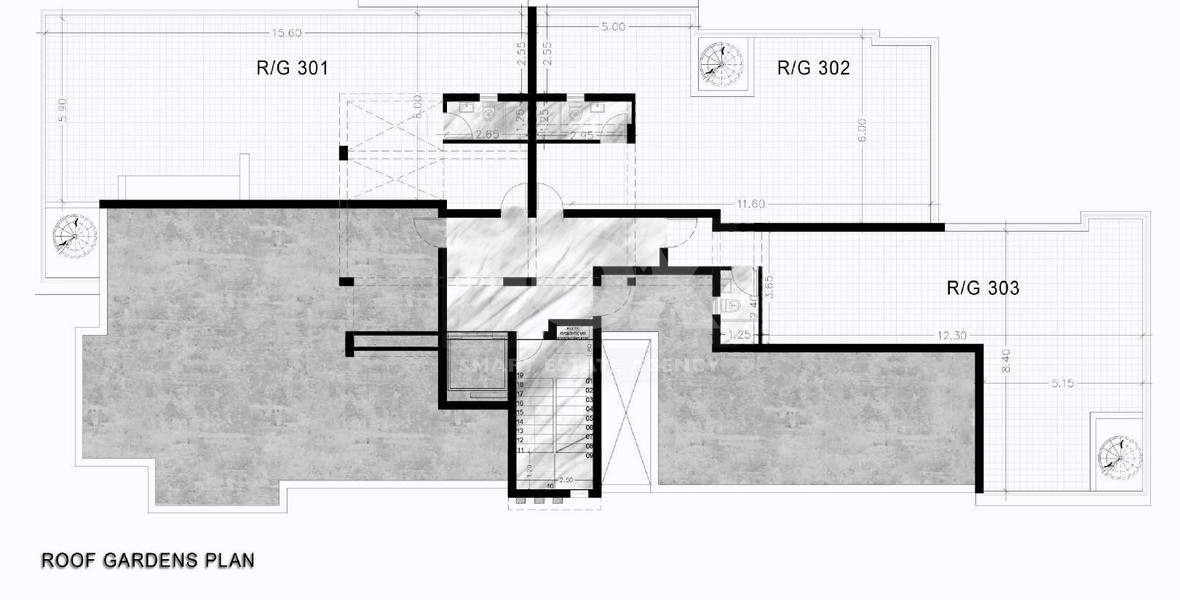 Luxury-Modern Design Three Bedroom Penthouse With Roof Garden plus extra studio 30sqm For Sale in Panthea