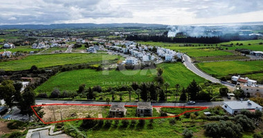 Shared  Residential Field with Two Incomplete Houses in Timi, Paphos