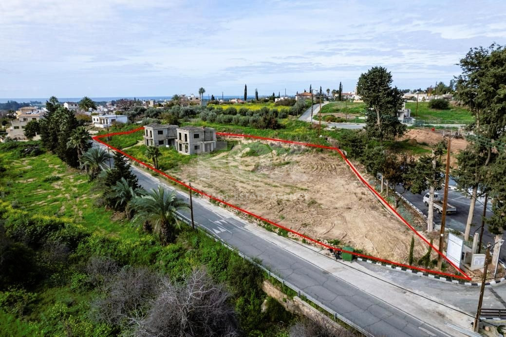 Shared  Residential Field with Two Incomplete Houses in Timi, Paphos