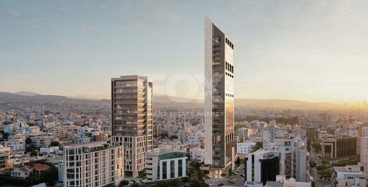 ICONIC LUXURY OFFICES OF TWENTY TWO FLOORS IN THE MOST PRESTIGIOUS LOCATION IN LIMASSOL