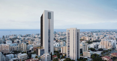 ICONIC LUXURY OFFICES OF TWENTY TWO FLOORS IN THE MOST PRESTIGIOUS LOCATION IN LIMASSOL