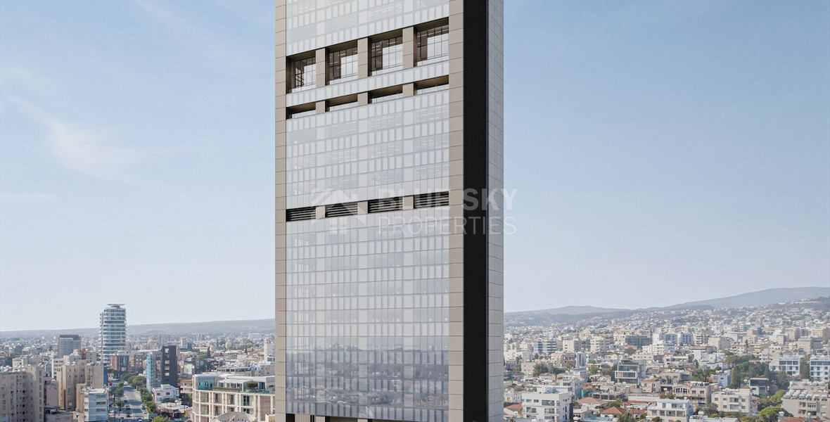 ICONIC LUXURY OFFICES OF TWENTY TWO FLOORS IN THE MOST PRESTIGIOUS LOCATION IN LIMASSOL