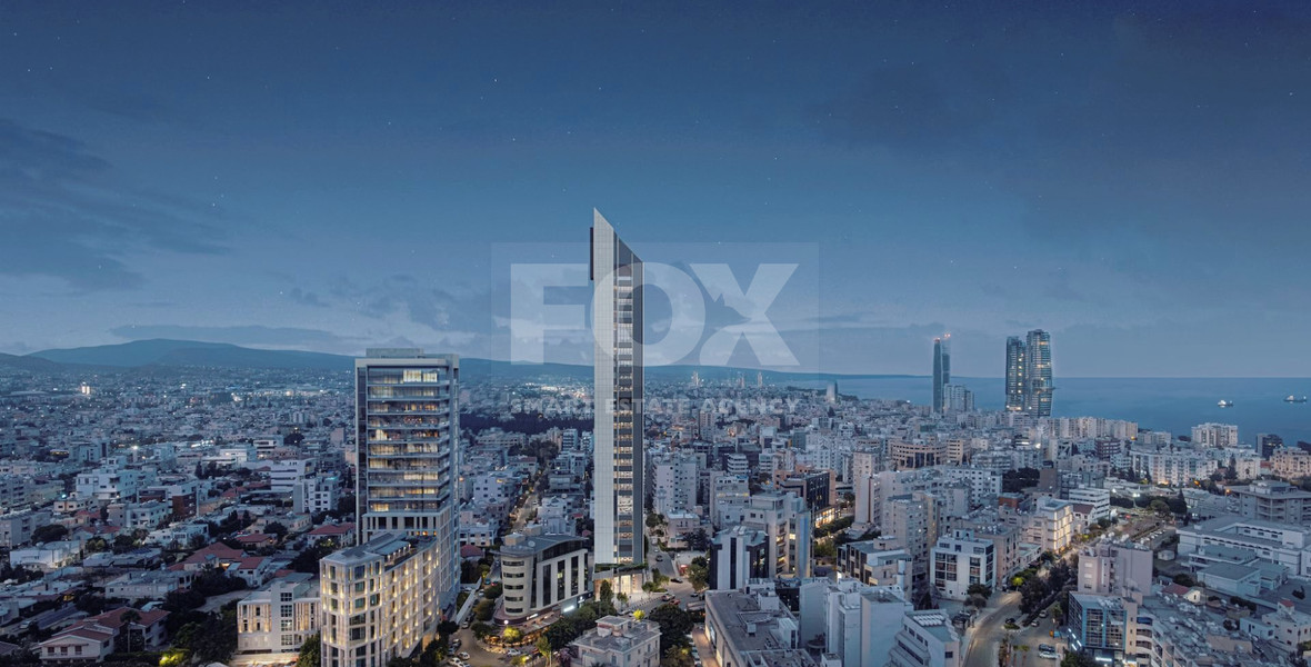 ICONIC LUXURY OFFICES OF TWENTY TWO FLOORS IN THE MOST PRESTIGIOUS LOCATION IN LIMASSOL