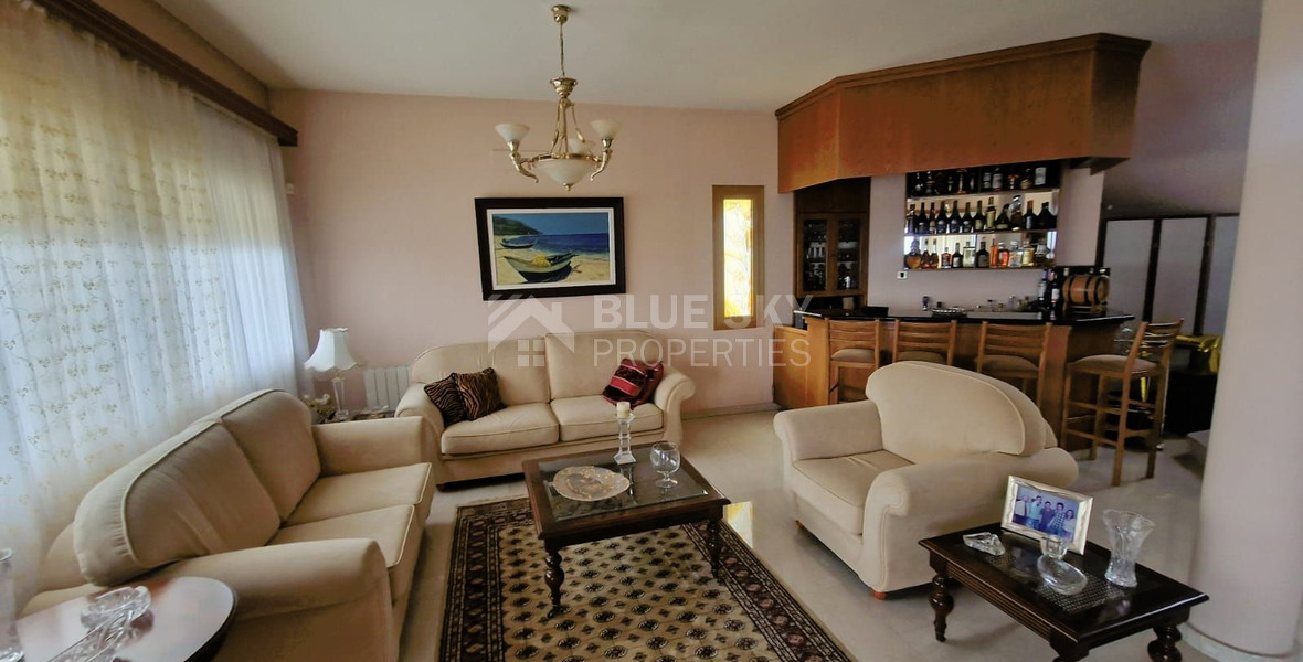 Villa for sale in Agia Paraskevi, Germasogeia: Stunning Views and Basement Apartment