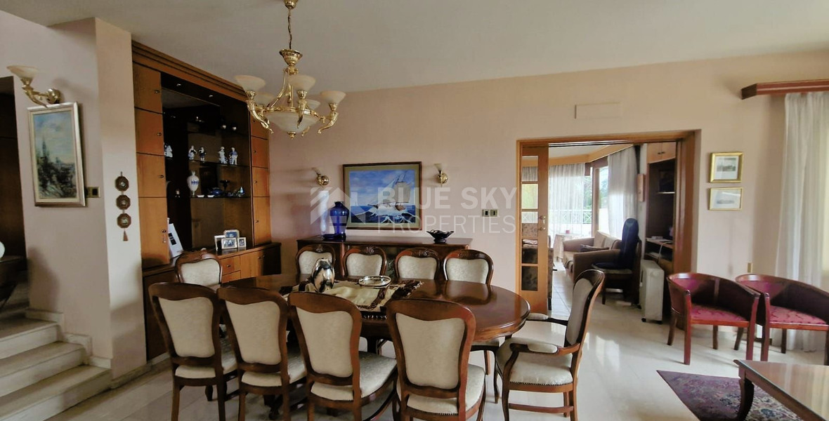 Villa for sale in Agia Paraskevi, Germasogeia: Stunning Views and Basement Apartment