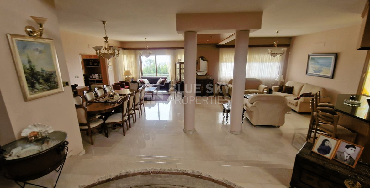 Villa for sale in Agia Paraskevi, Germasogeia: Stunning Views and Basement Apartment