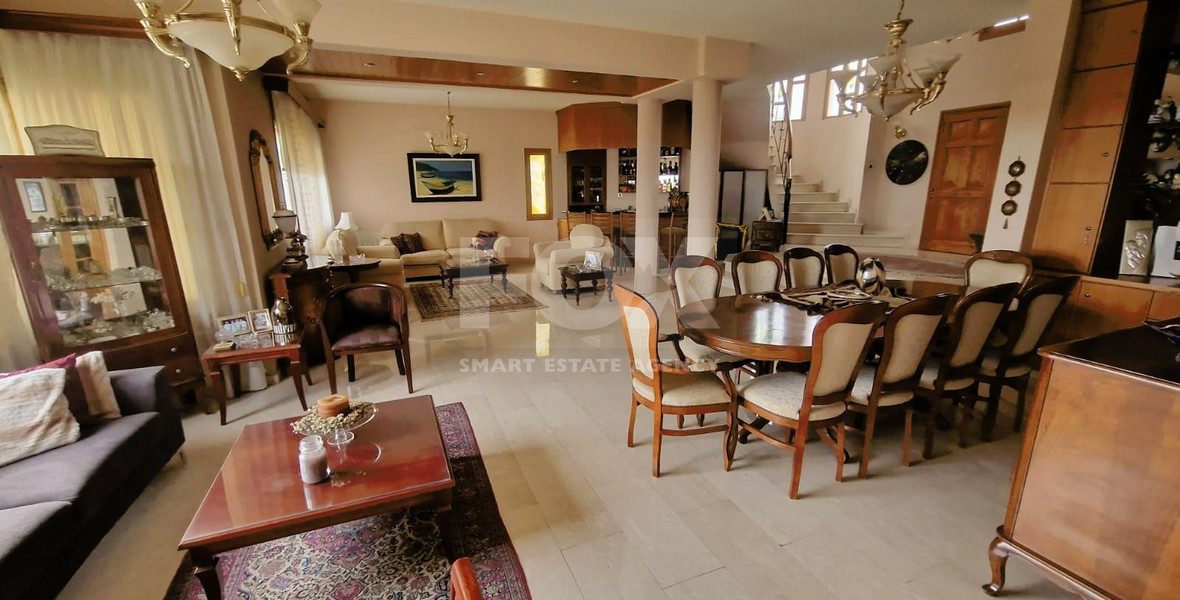 Villa for sale in Agia Paraskevi, Germasogeia: Stunning Views and Basement Apartment