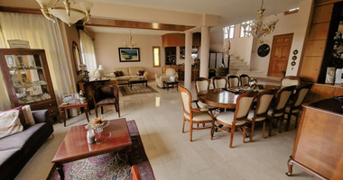 Villa for sale in Agia Paraskevi, Germasogeia: Stunning Views and Basement Apartment