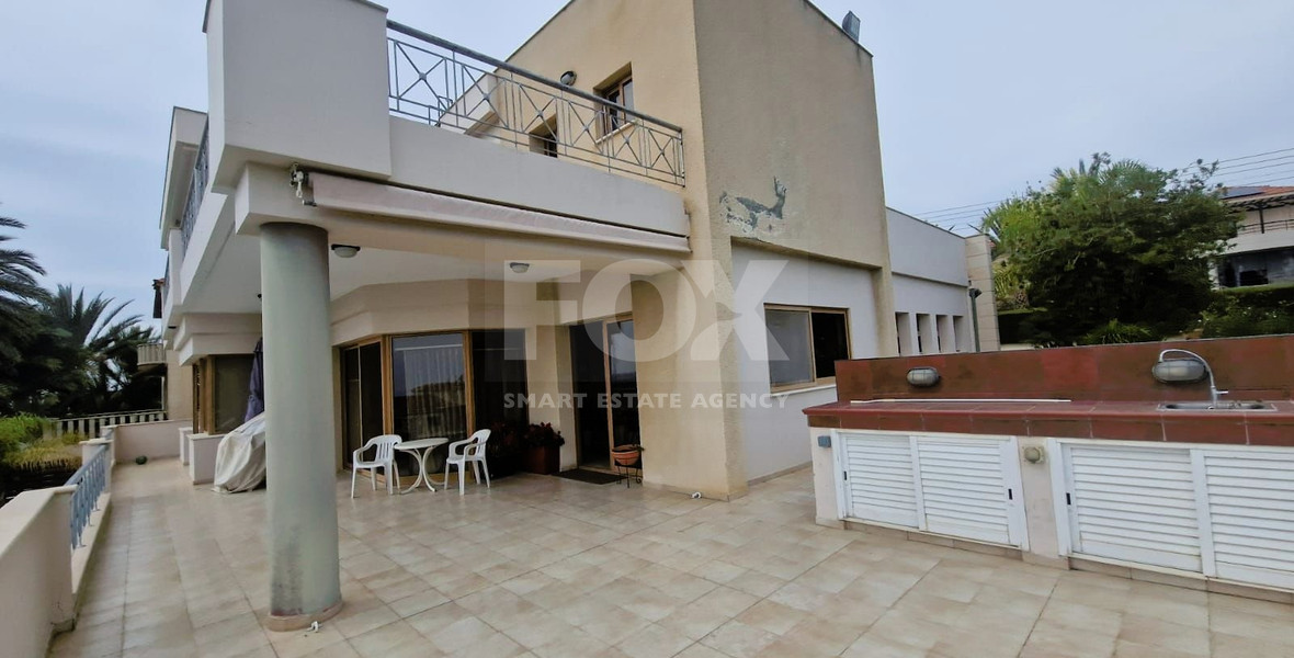 Villa for sale in Agia Paraskevi, Germasogeia: Stunning Views and Basement Apartment