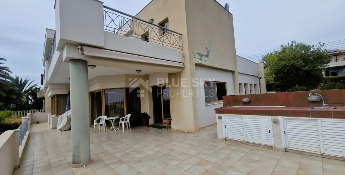 Villa for sale in Agia Paraskevi, Germasogeia: Stunning Views and Basement Apartment