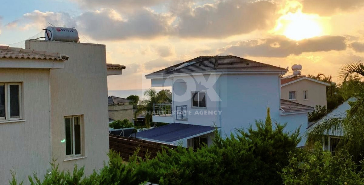 Four bedroom Villa with Sea Views .