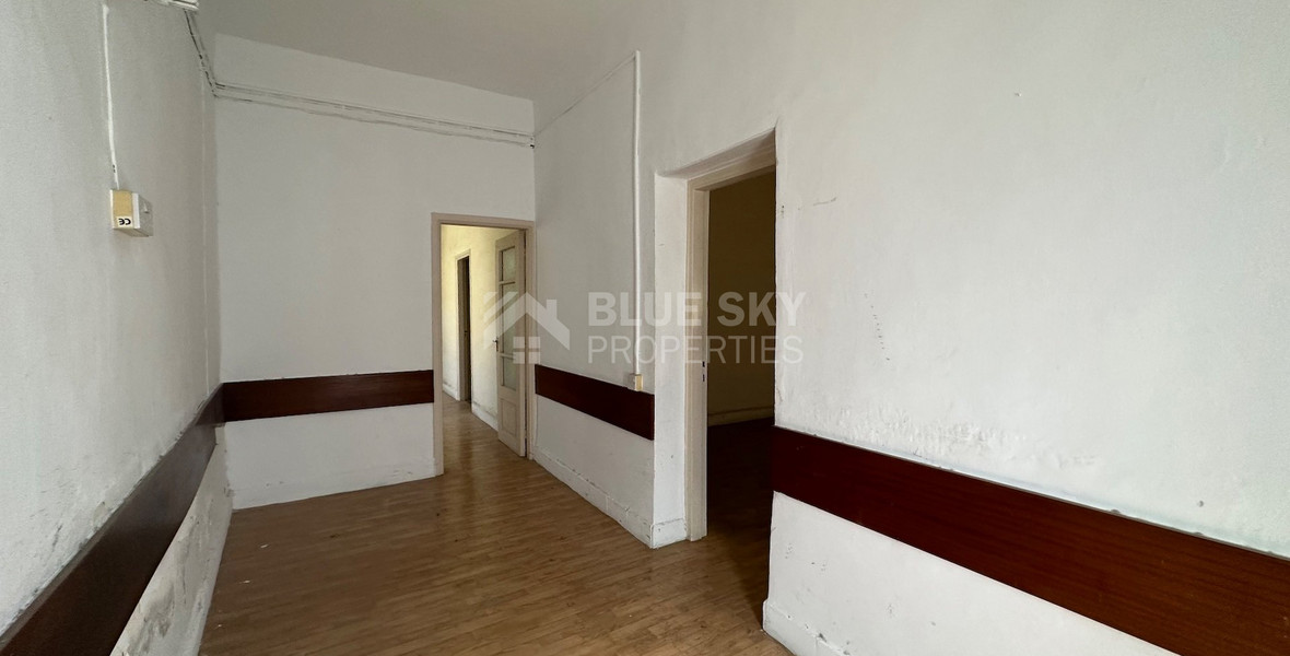 PLOT WITH TWO STOREY BUILDING ON IN THE HEART OF AGIA ZONI