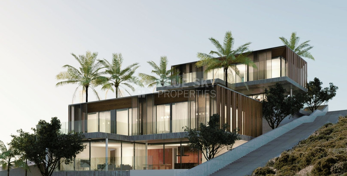 Luxury five bedroom detached villa for sale in Germasogeia, Limassol