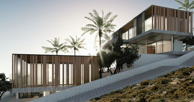 Luxury five bedroom detached villa for sale in Germasogeia, Limassol