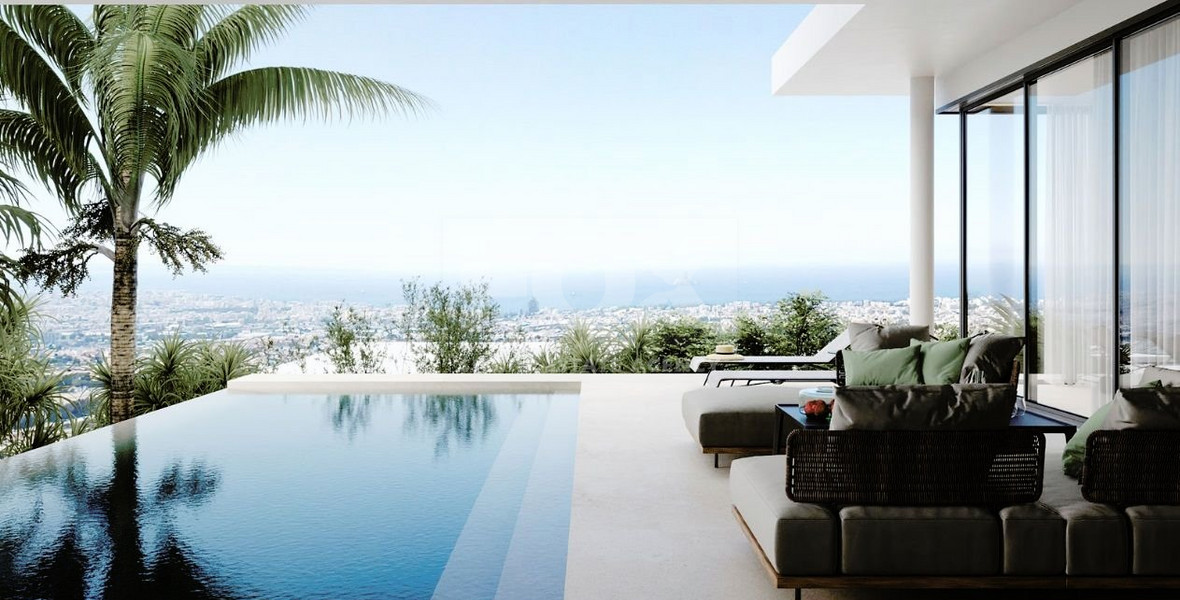 Luxury five bedroom detached villa for sale in Germasogeia, Limassol