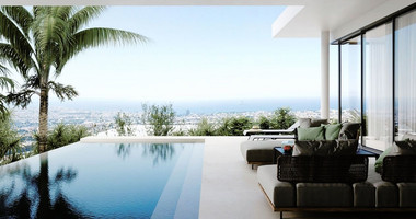 Luxury five bedroom detached villa for sale in Germasogeia, Limassol