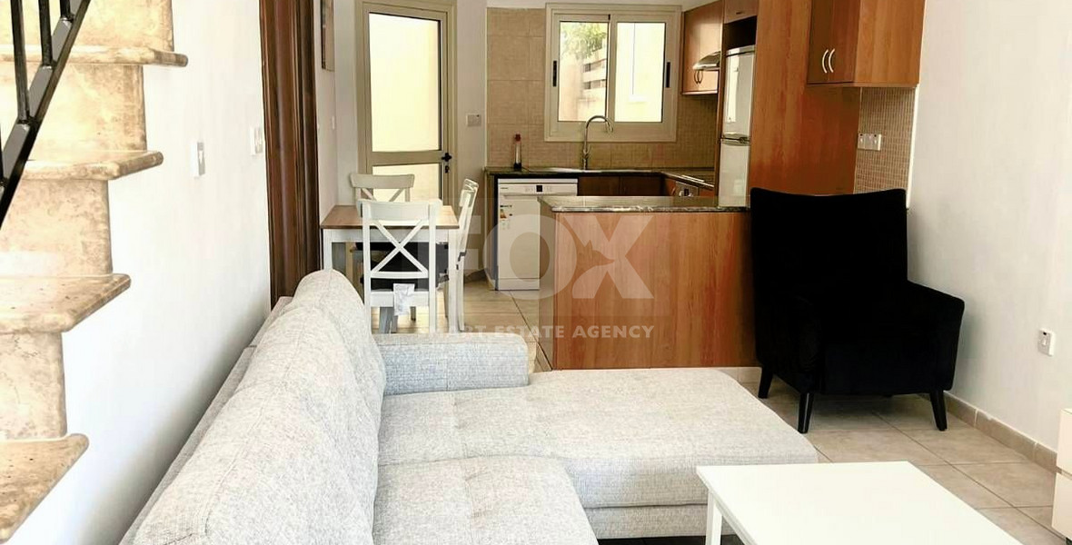 Mezonete two bedrooms for rent in Pyrgos tourist area, Limassol