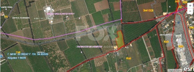 Land For Sale In Tserkezoi Limassol Cyprus
