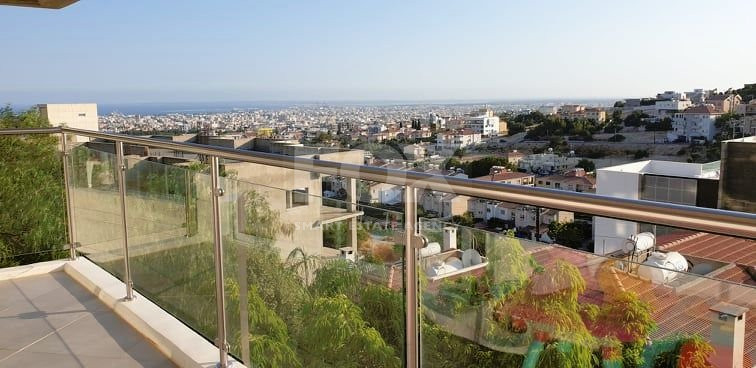 Two bedroom apartment for rent with stunning views in Panthea, Limassol