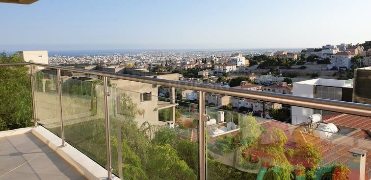 Two bedroom apartment for rent with stunning views in Panthea, Limassol