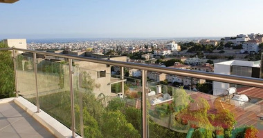 Two bedroom apartment for rent with stunning views in Panthea, Limassol