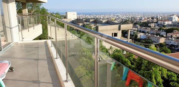 Two bedroom apartment for rent with stunning views in Panthea, Limassol