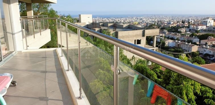 Two bedroom apartment for rent with stunning views in Panthea, Limassol