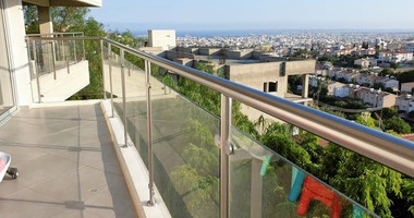 Two bedroom apartment for rent with stunning views in Panthea, Limassol