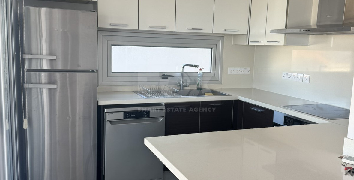 Two bedroom apartment for rent with stunning views in Panthea, Limassol